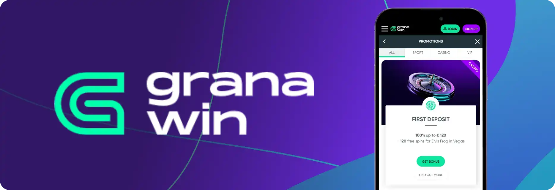 GranaWin Casino App-Screenshot